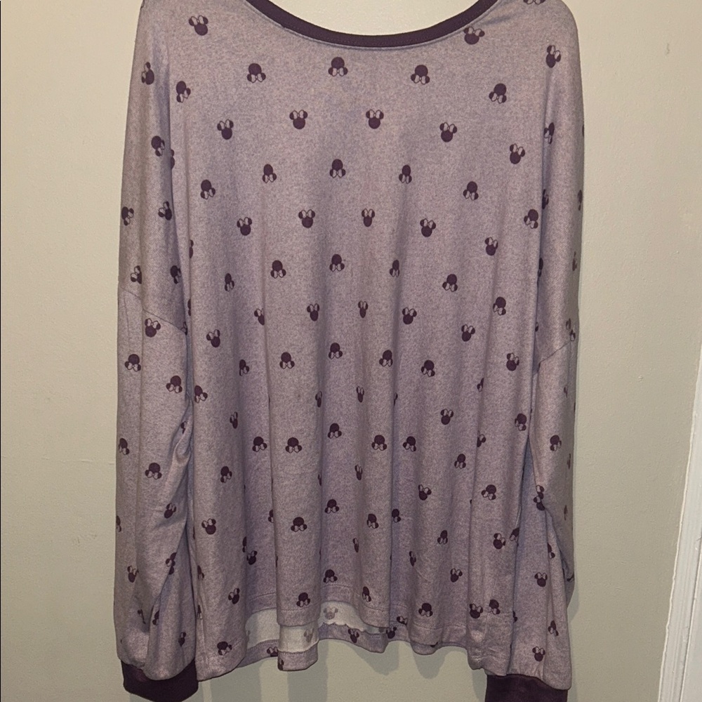 Disney Purple and Maroon Pajama Set - Picture 11 of 12